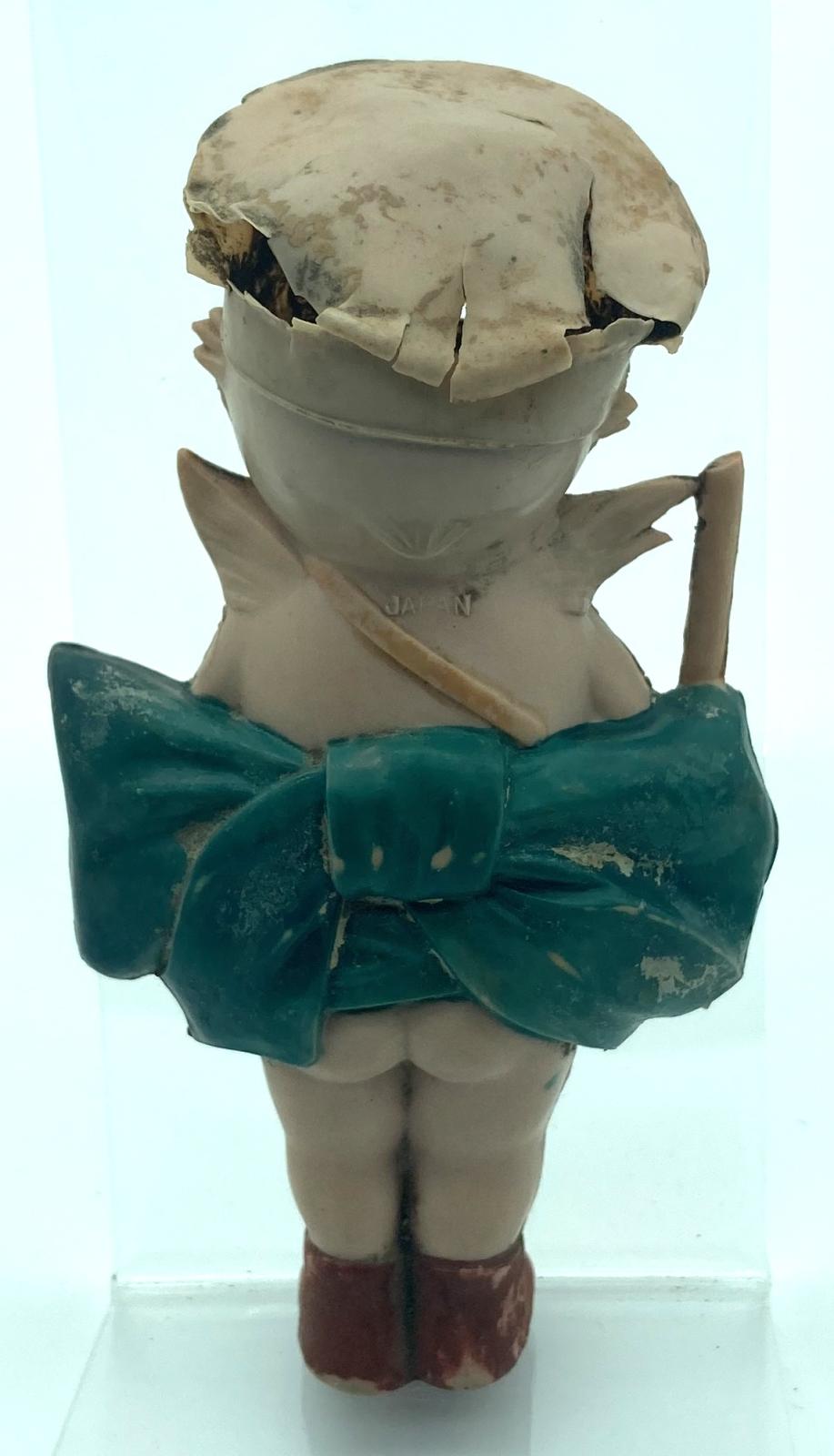 WWI celluloid doll - 'A Dinkum Boy' back view