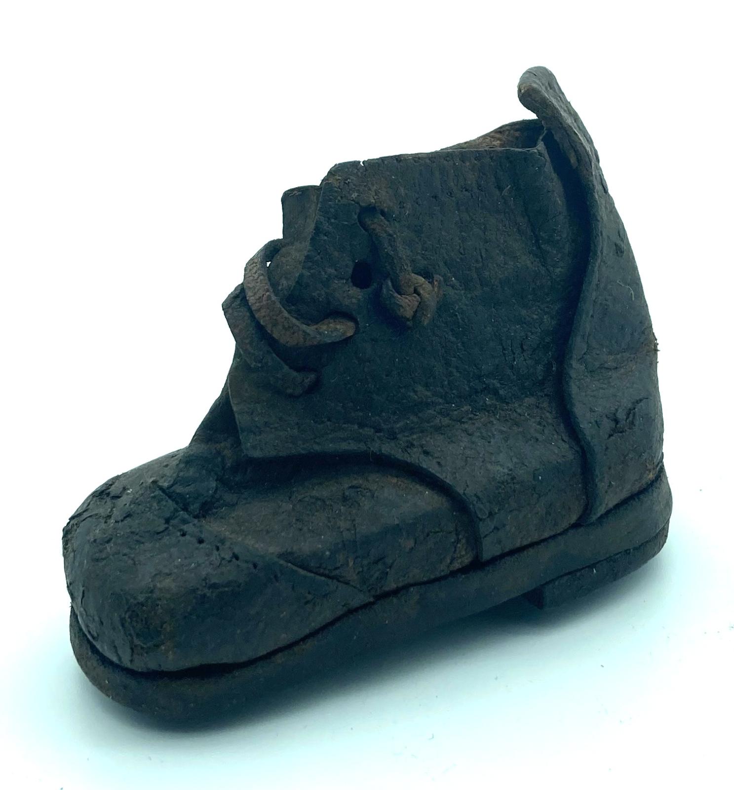 WWII era A.I.F. Victory Boot - side view