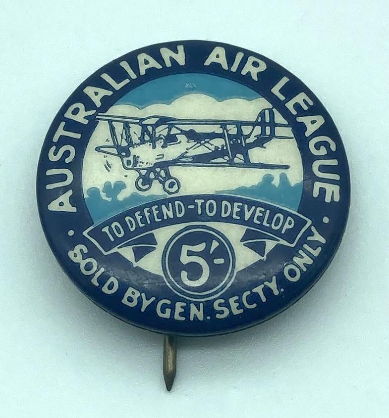 Australian Air League fundraising badge - larger size