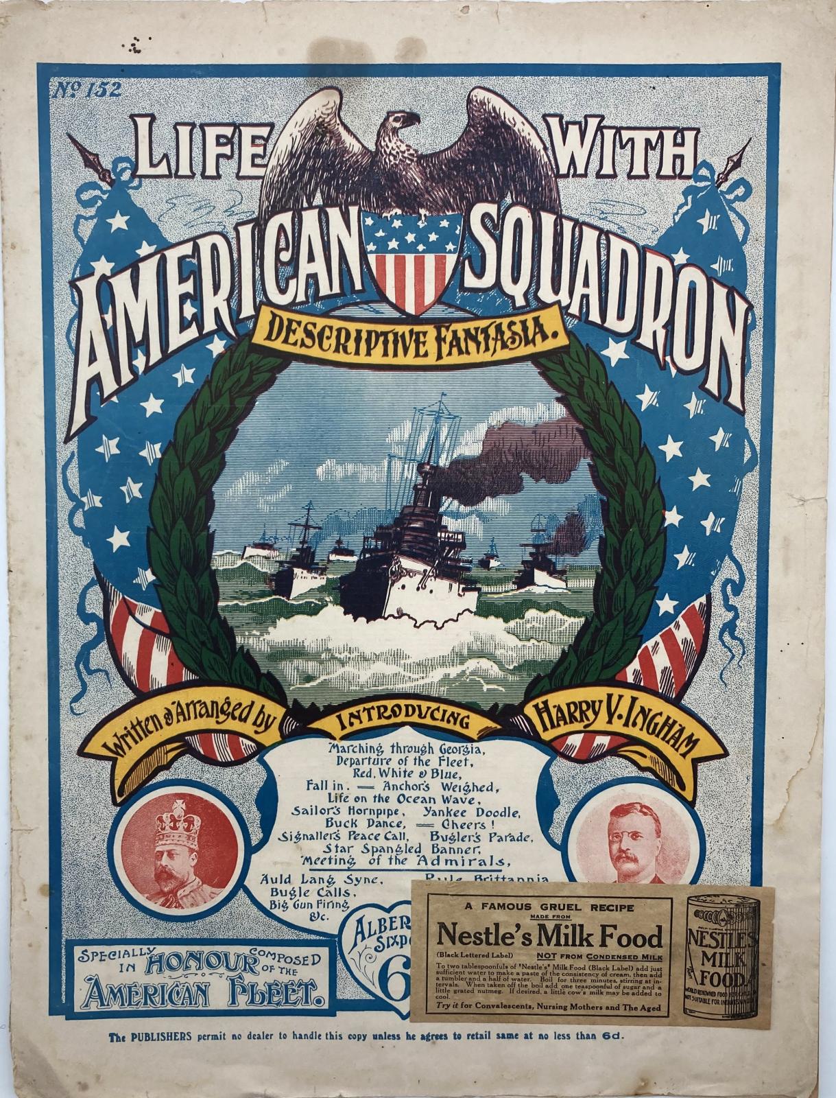 'Life with American Squadron' cover