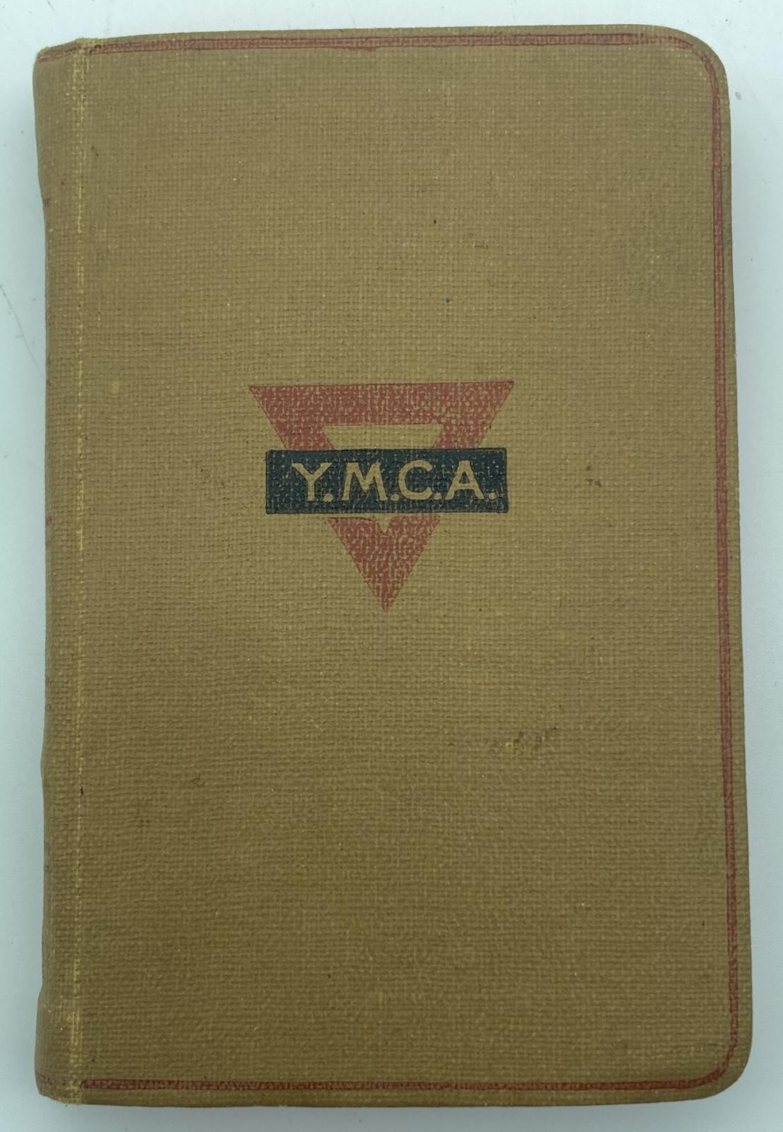 Cover of WWI British Y.M.C.A. bible