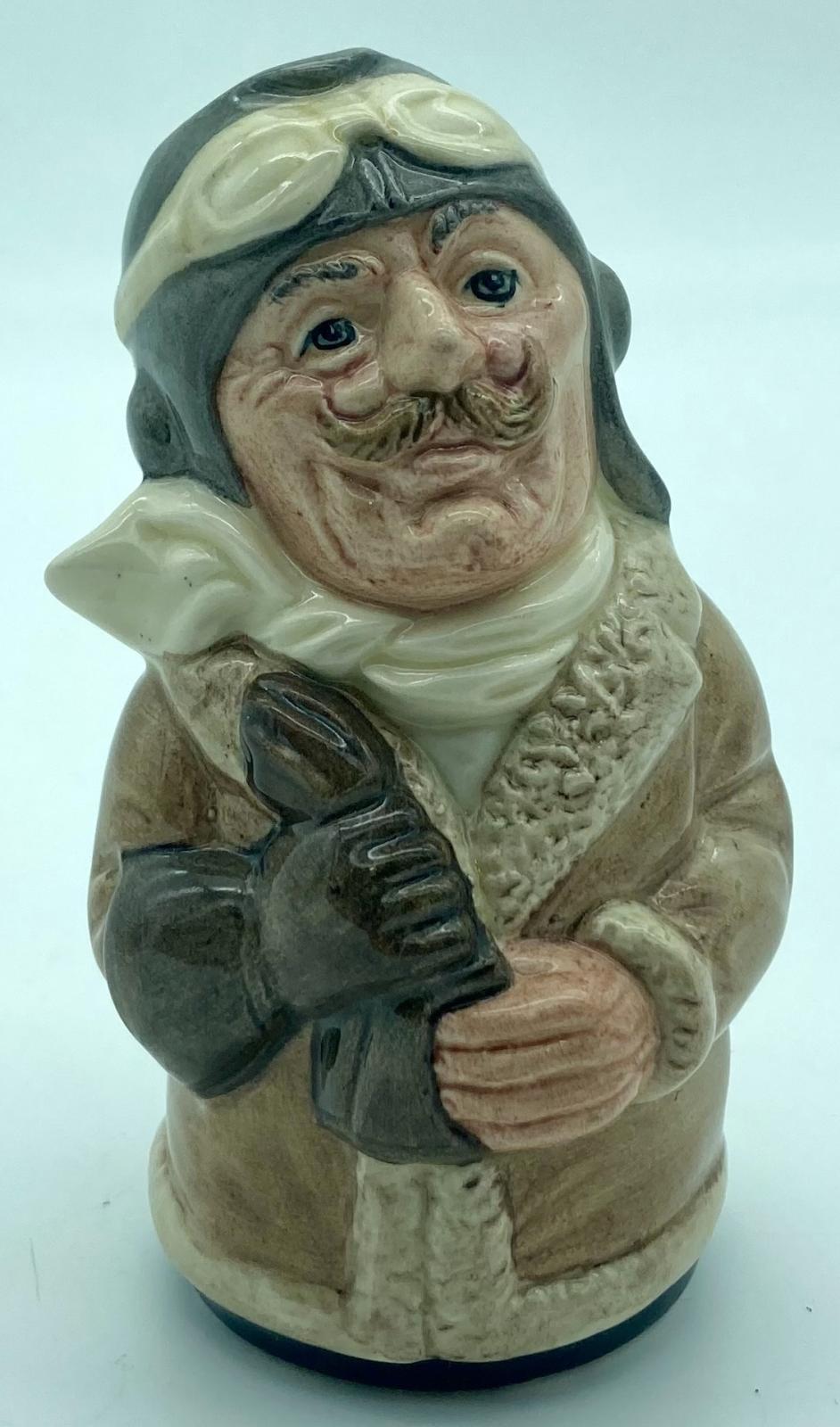 Front view of pilot toby jug