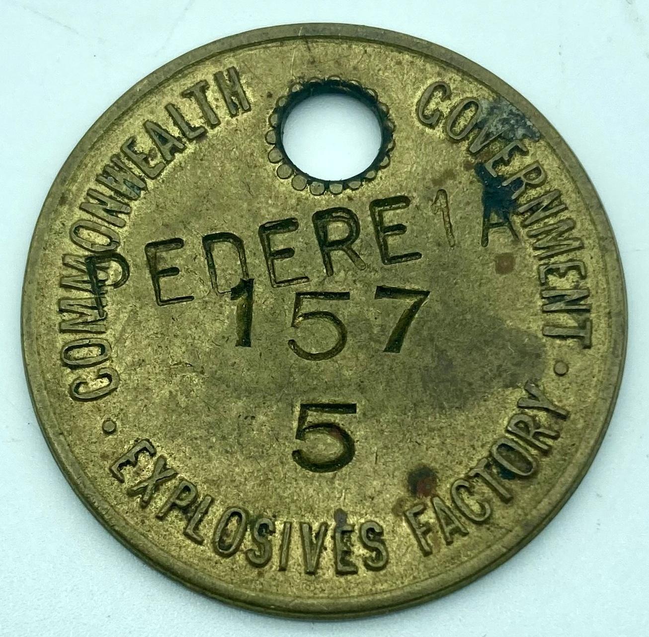 CGEF worker's token - number two