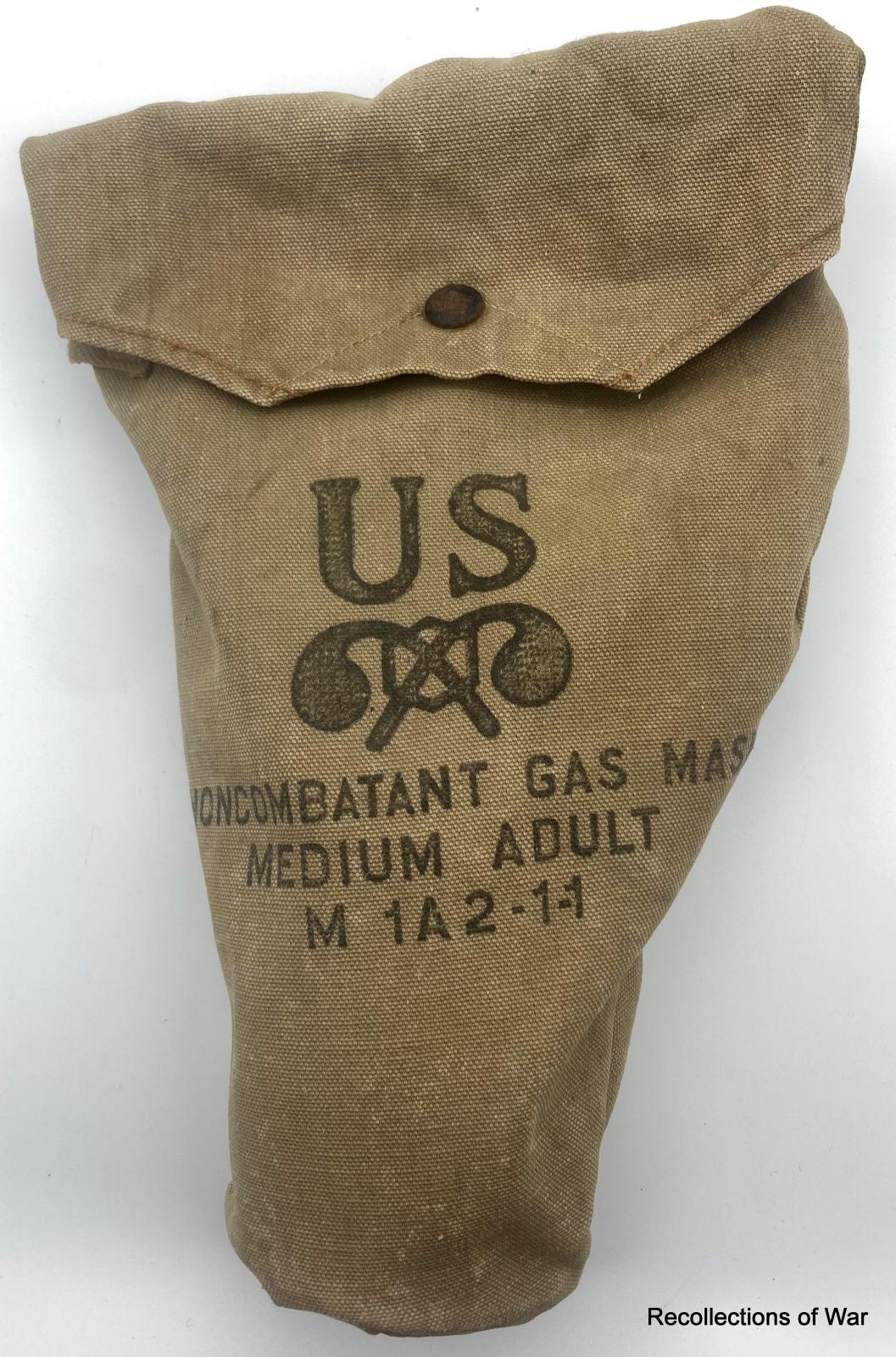 Gas mask in bag