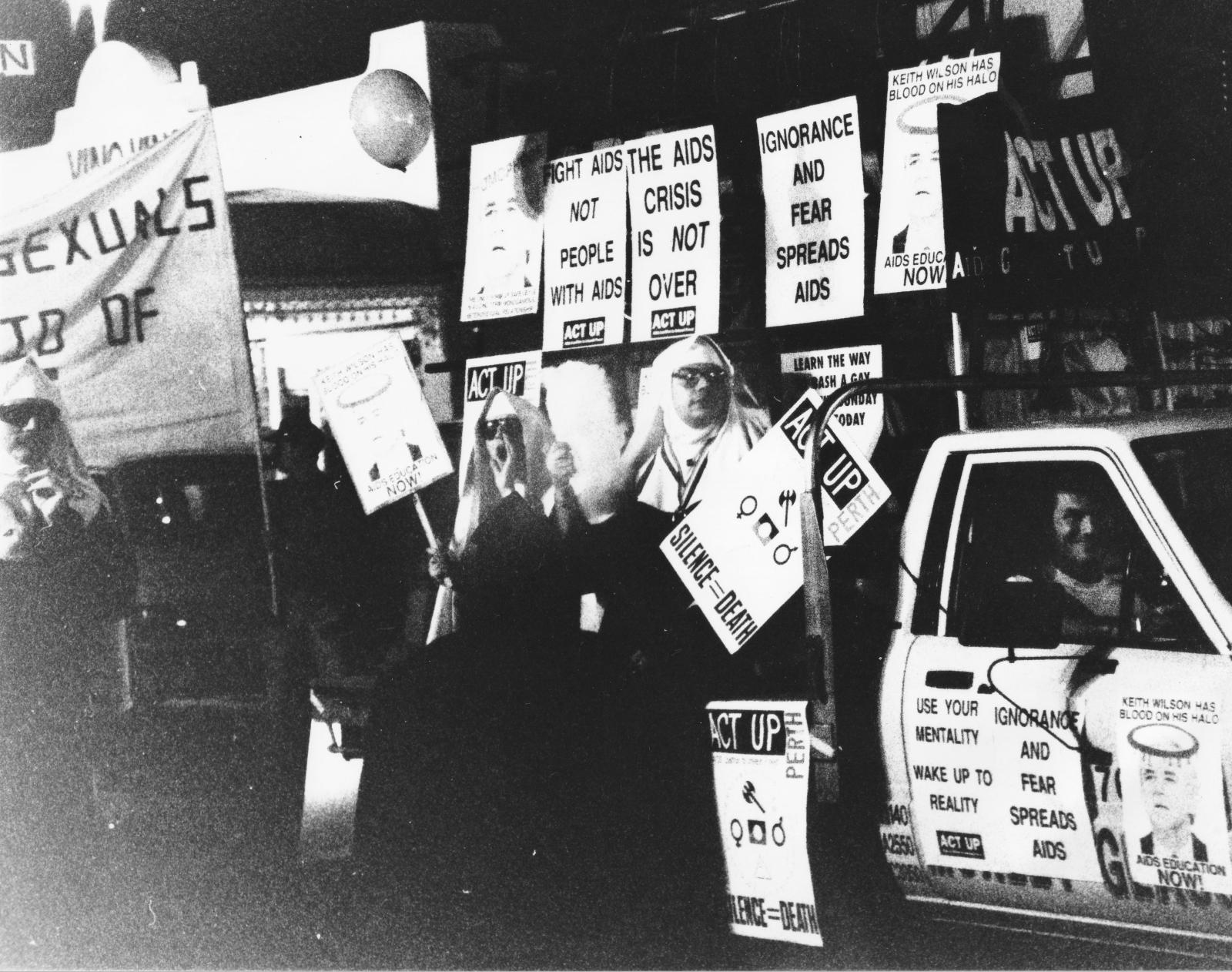 ActUp Float Pride Parade Perth