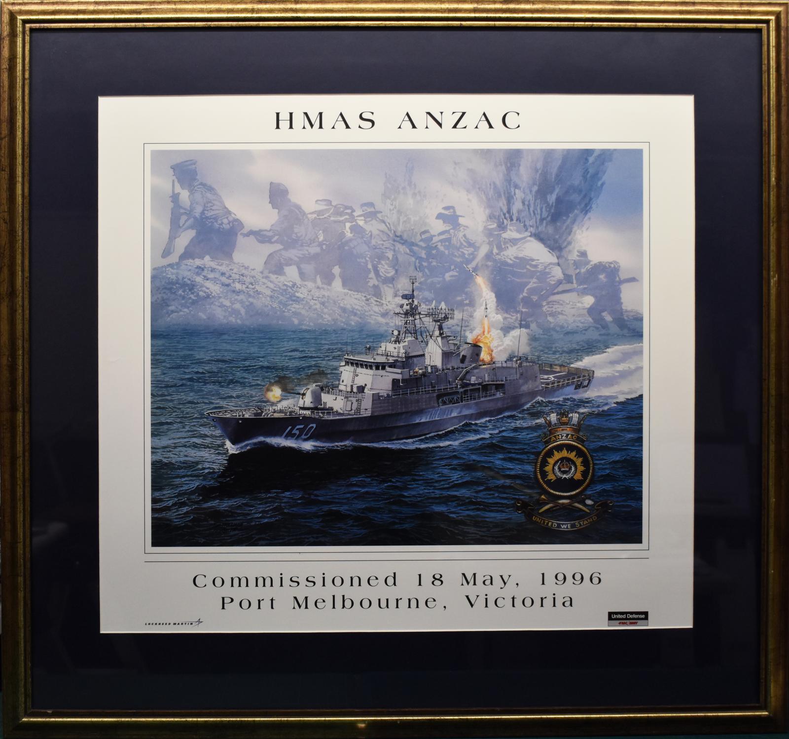 HMAS Anzac poster