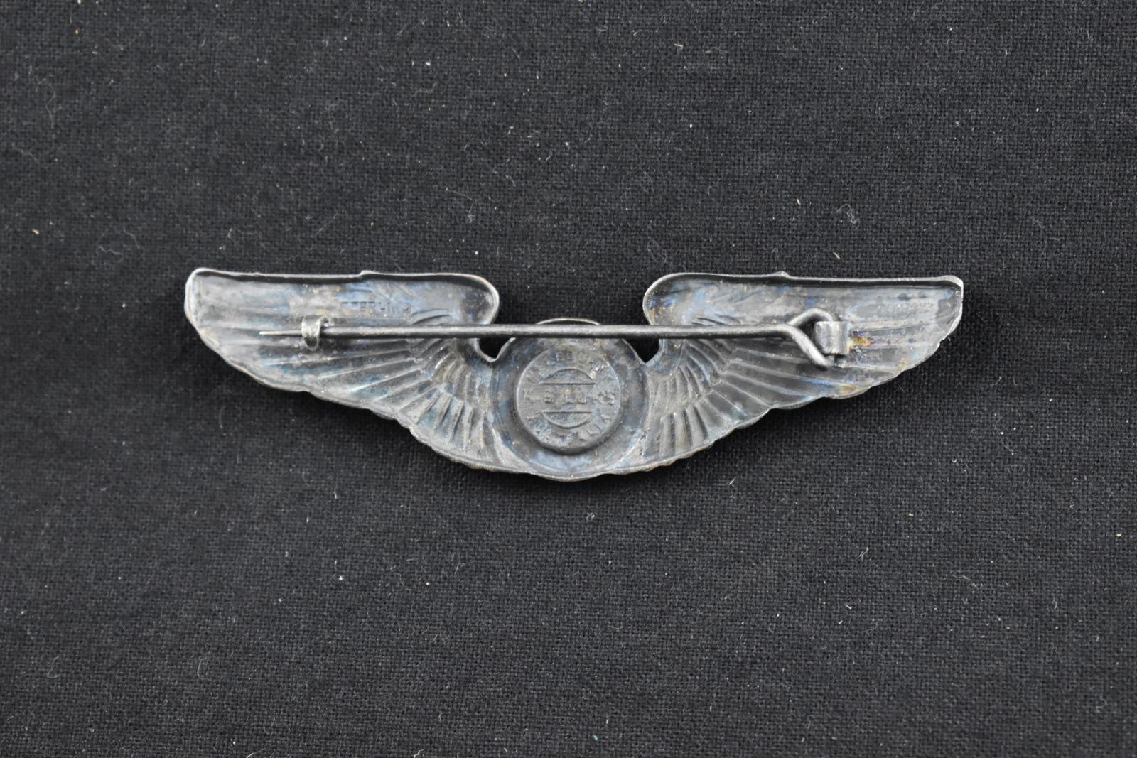 USA Army Air Force Aircrew Members Badge - back