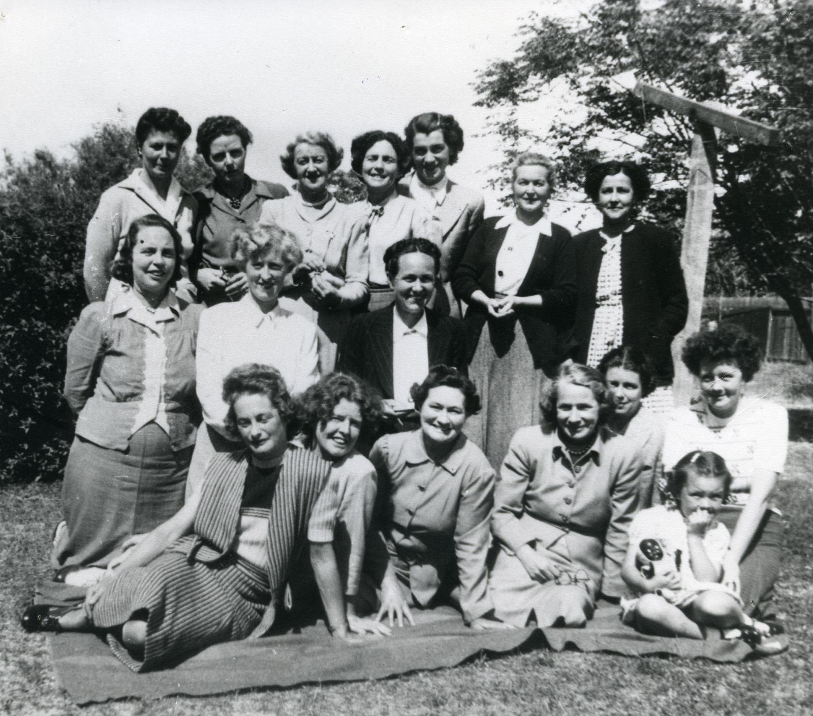 Library volunteers.