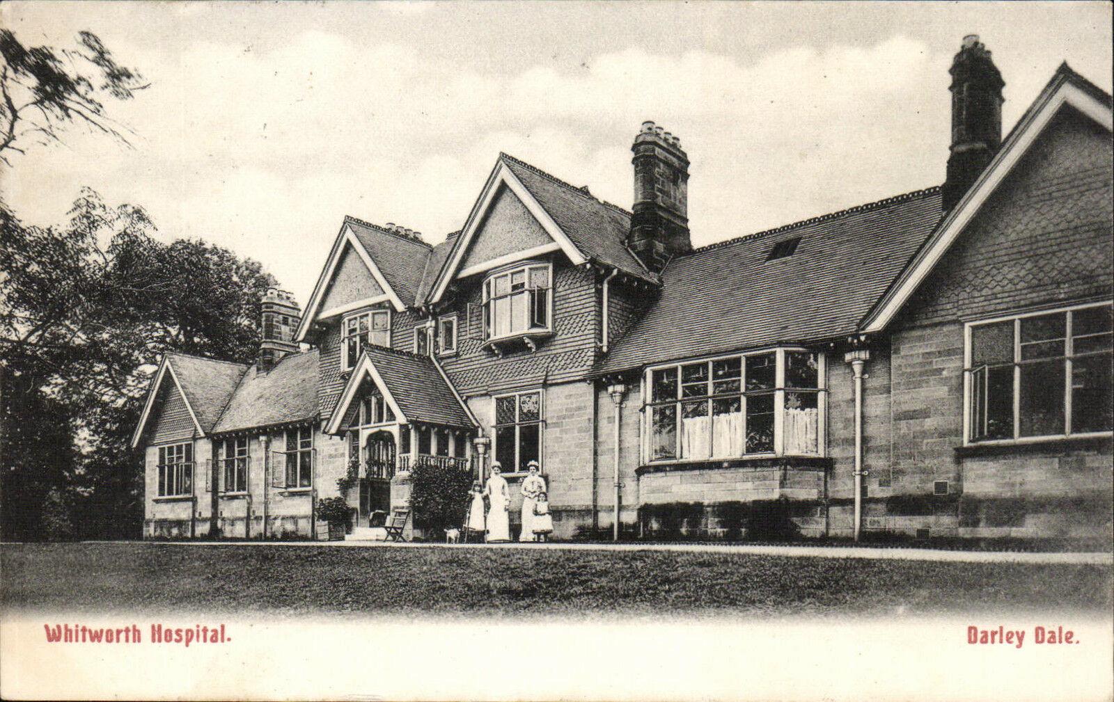 Postcard of Whitworth Hospital, Darley Dale, Derbyshire