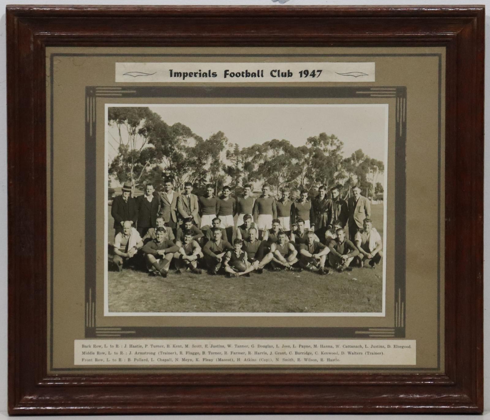 Imperials Football Club 1947