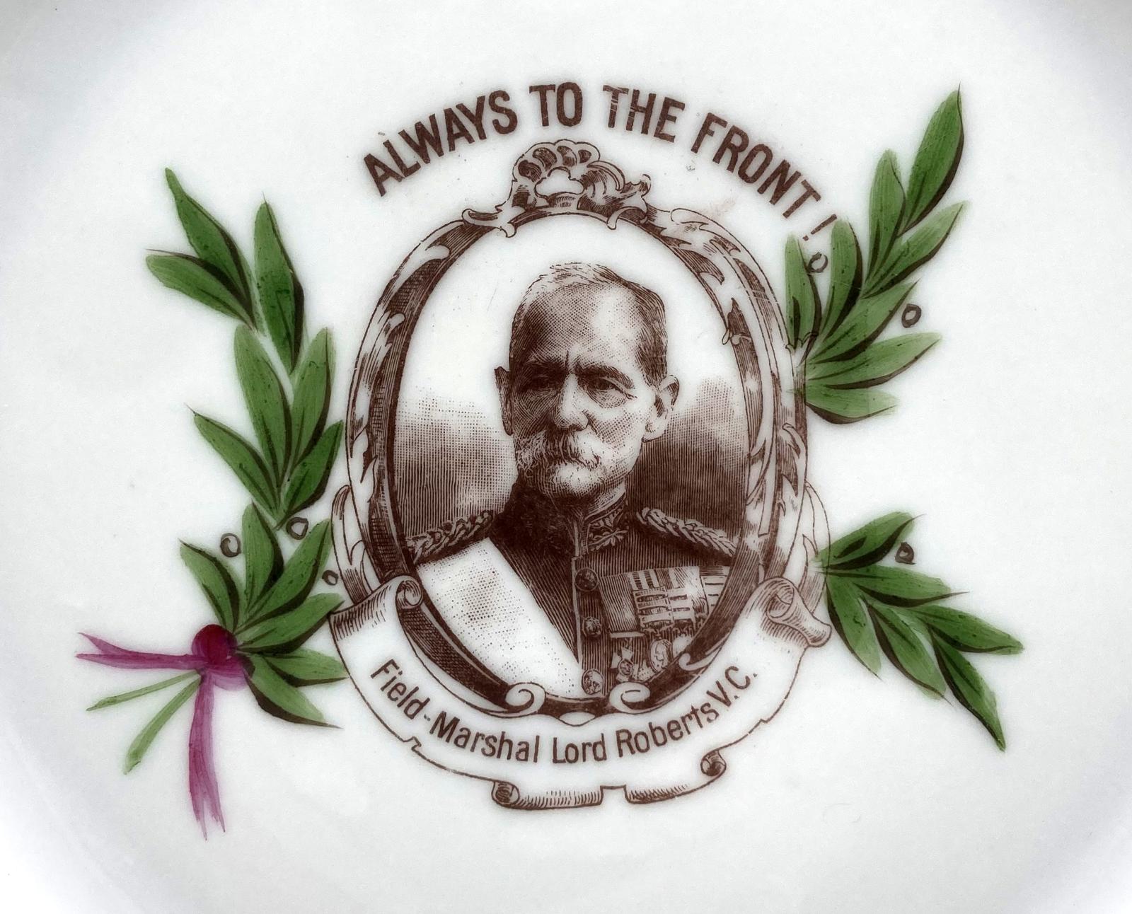 Close-up of Field-Marshal Lord Roberts V.C. plate 