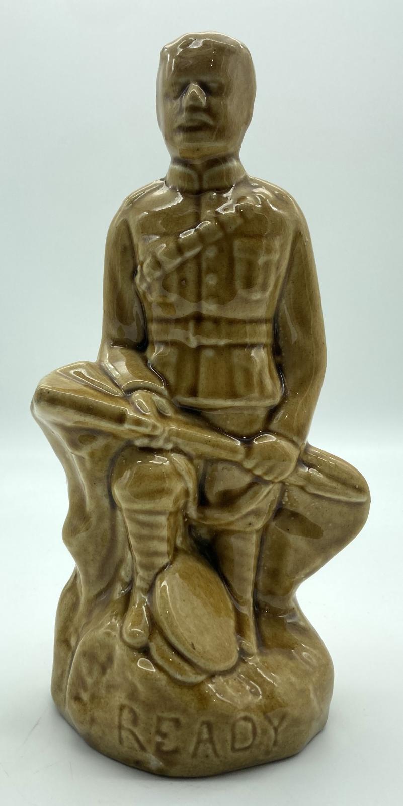 Ceramic figurine of Lord Kitchener - front view