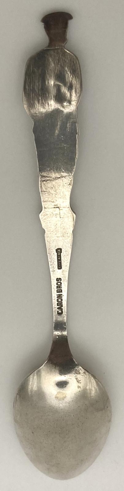 Reverse of Lord Kitchener silver plated spoon