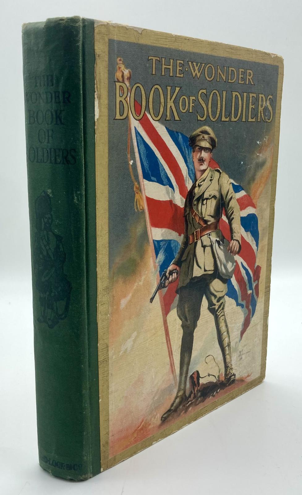 'The Wonder Book of Soldiers' - spine and cover