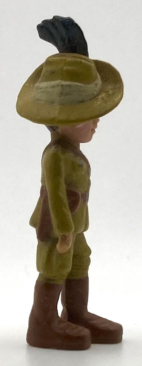 Australian Light Horse moulded figurine - side view