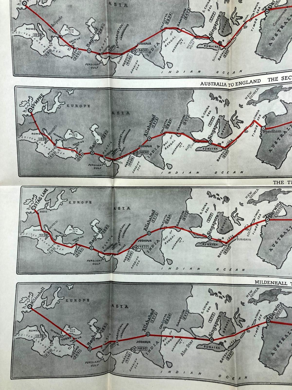 'Scott's Book' showing maps at back of book