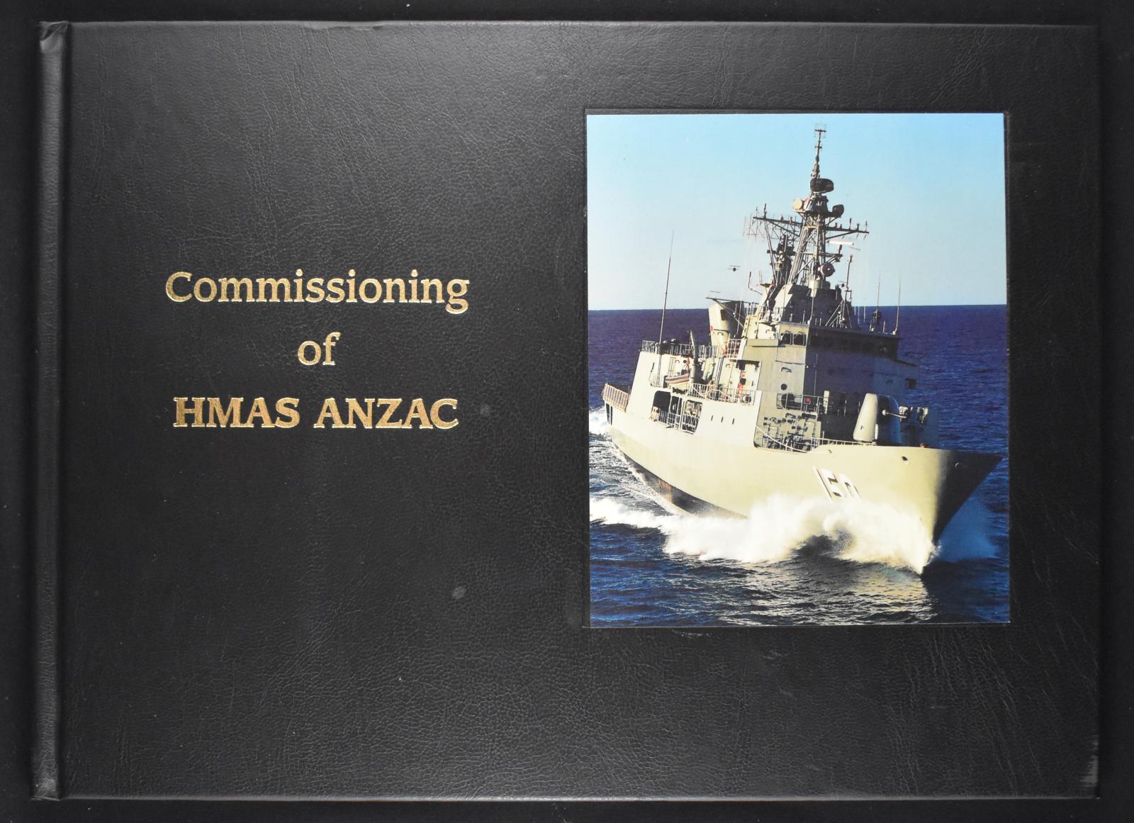 HMAS ANZAC commissioning book