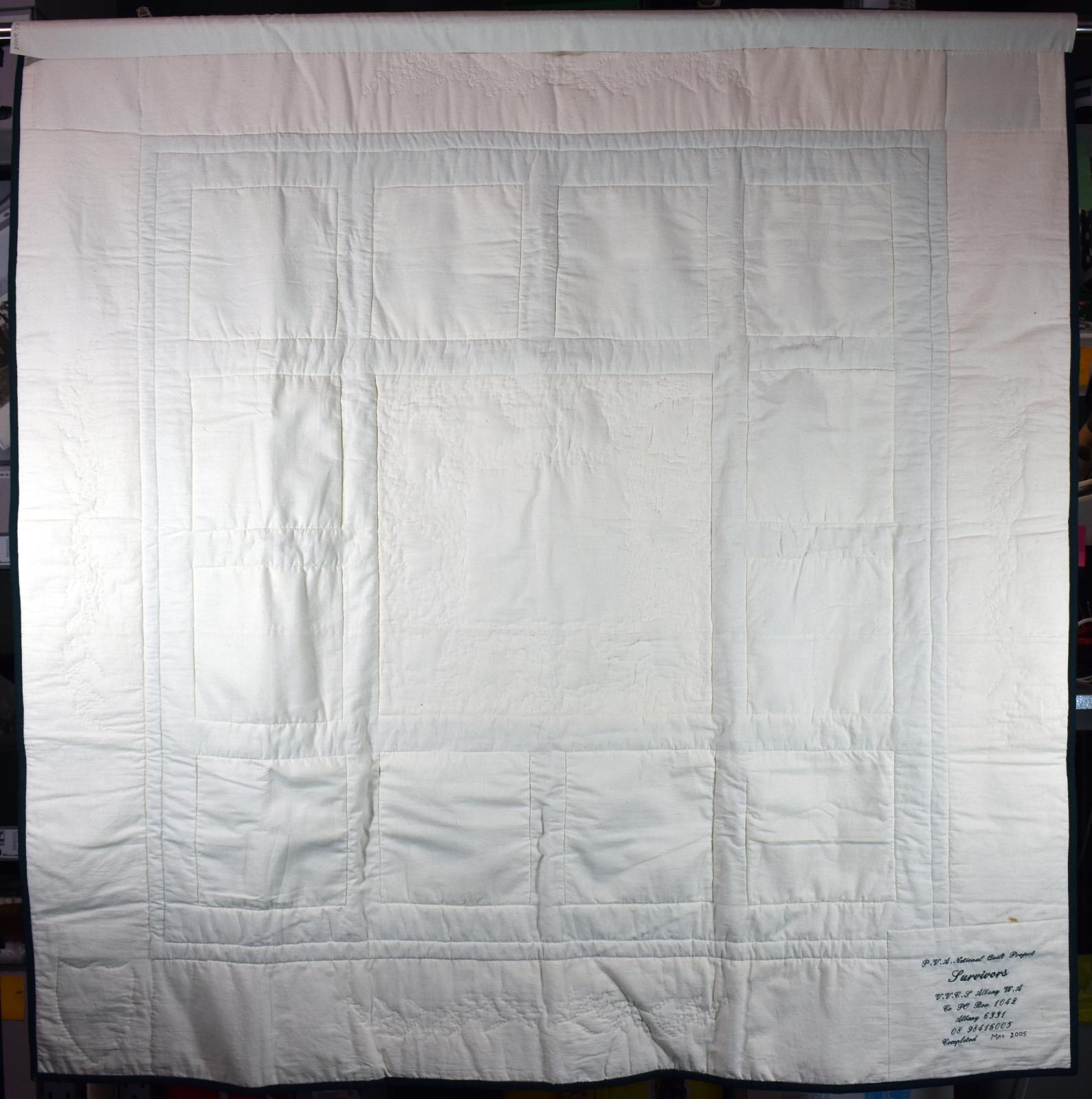 PVA Quilt reverse