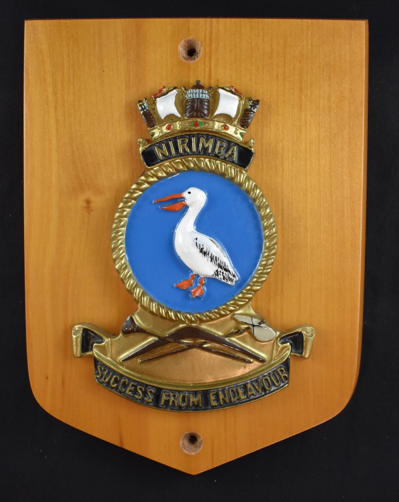 HMAS Nirimba Plaque - front