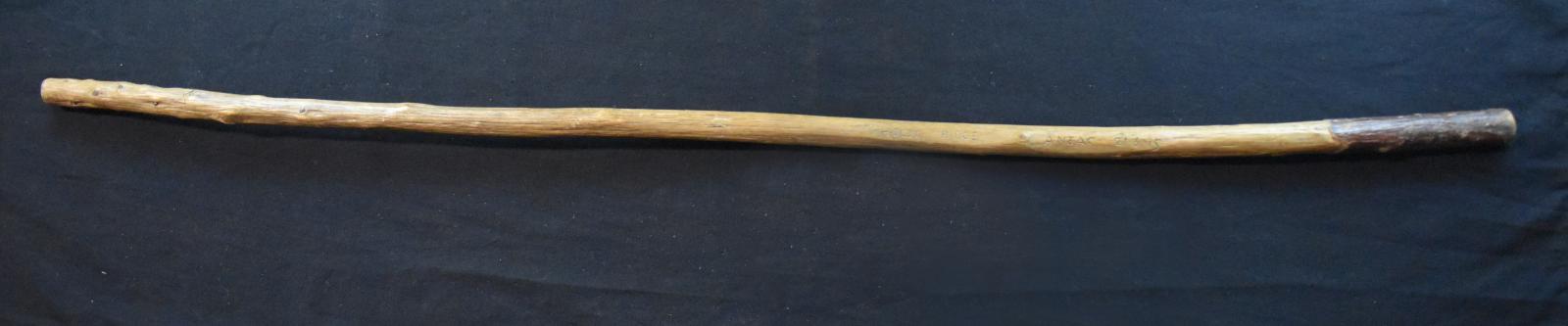 Lt-Col. R. A. RAFFERTY Holly Ridge Carved Stick