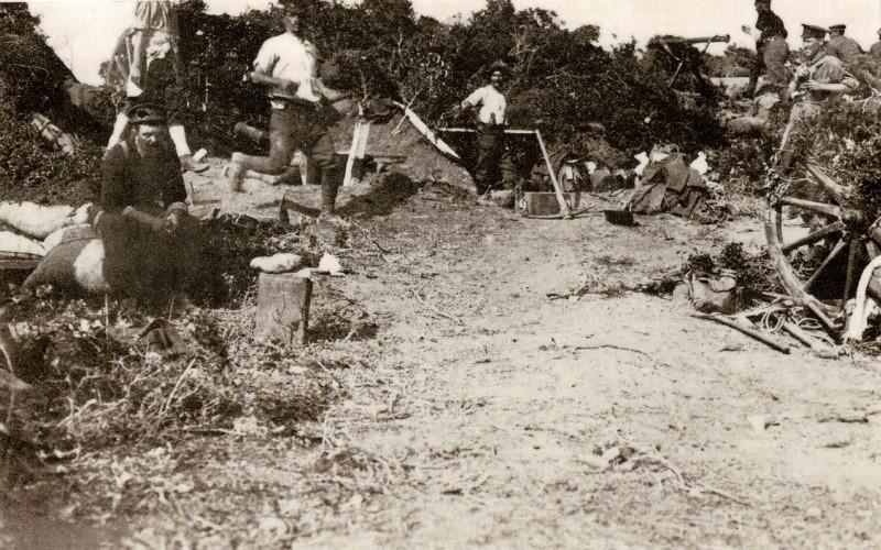 Australian-battery-in-Action-at-Anzac