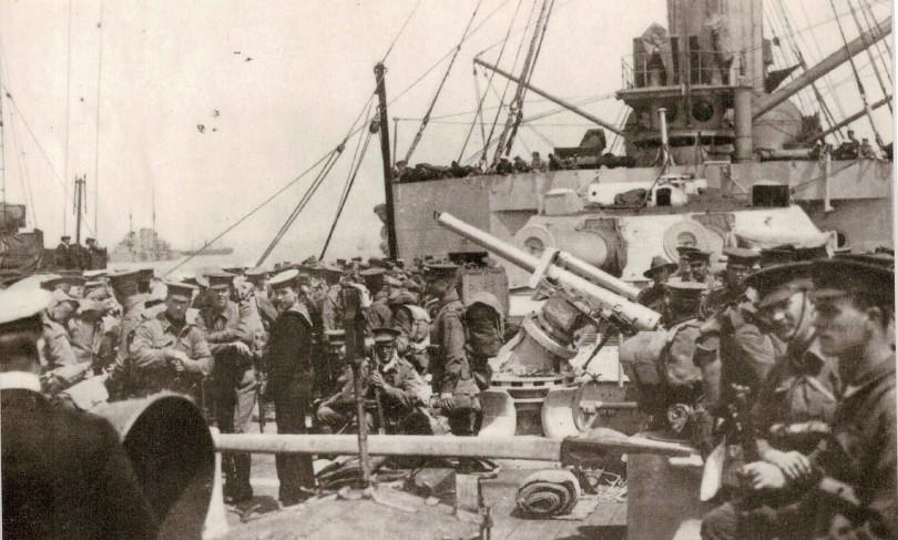 Australians-on-HMS-London