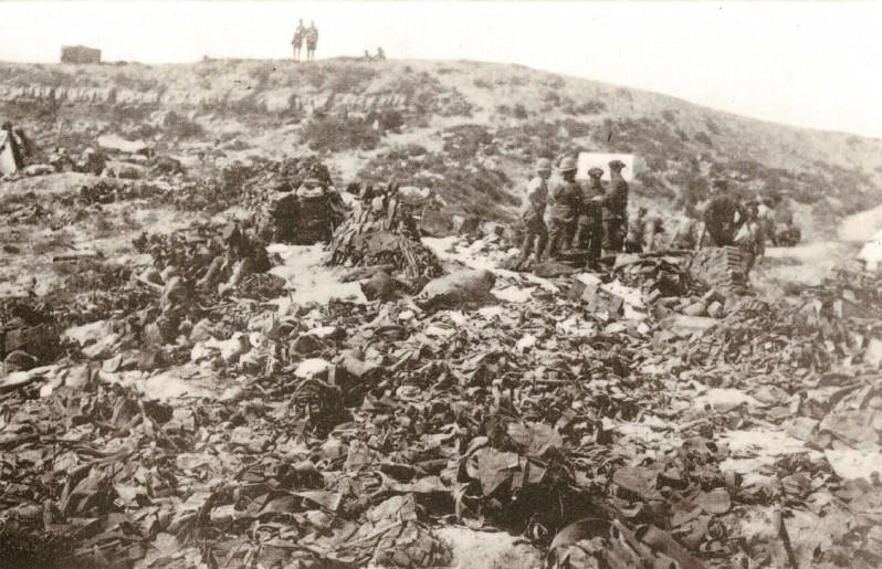 Kit-of-dead-soldiers-stacked-at-W-beach