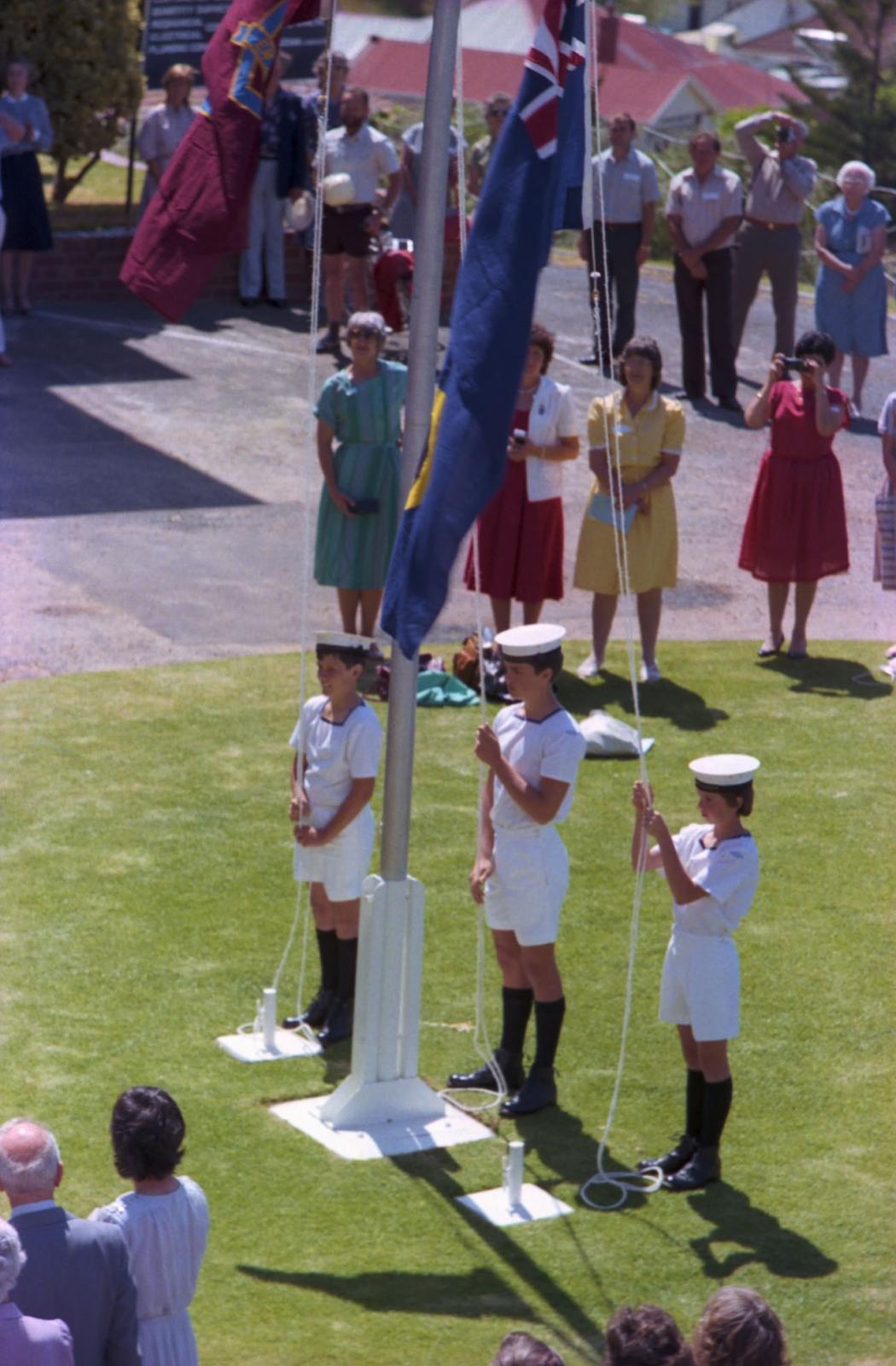 Flag Raising Ceremony