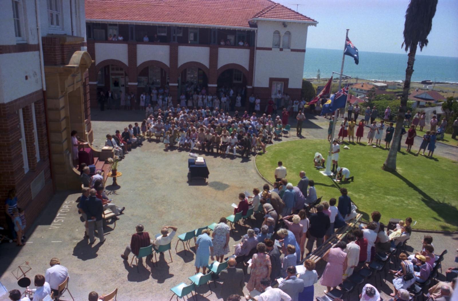 Flag Raising Ceremony