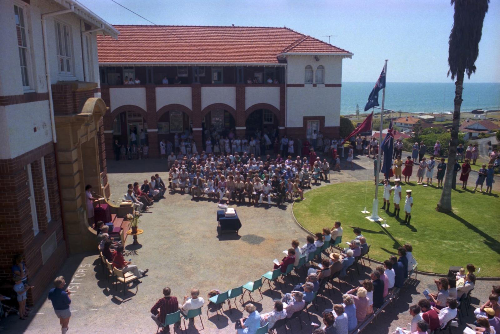 Flag Raising Ceremony