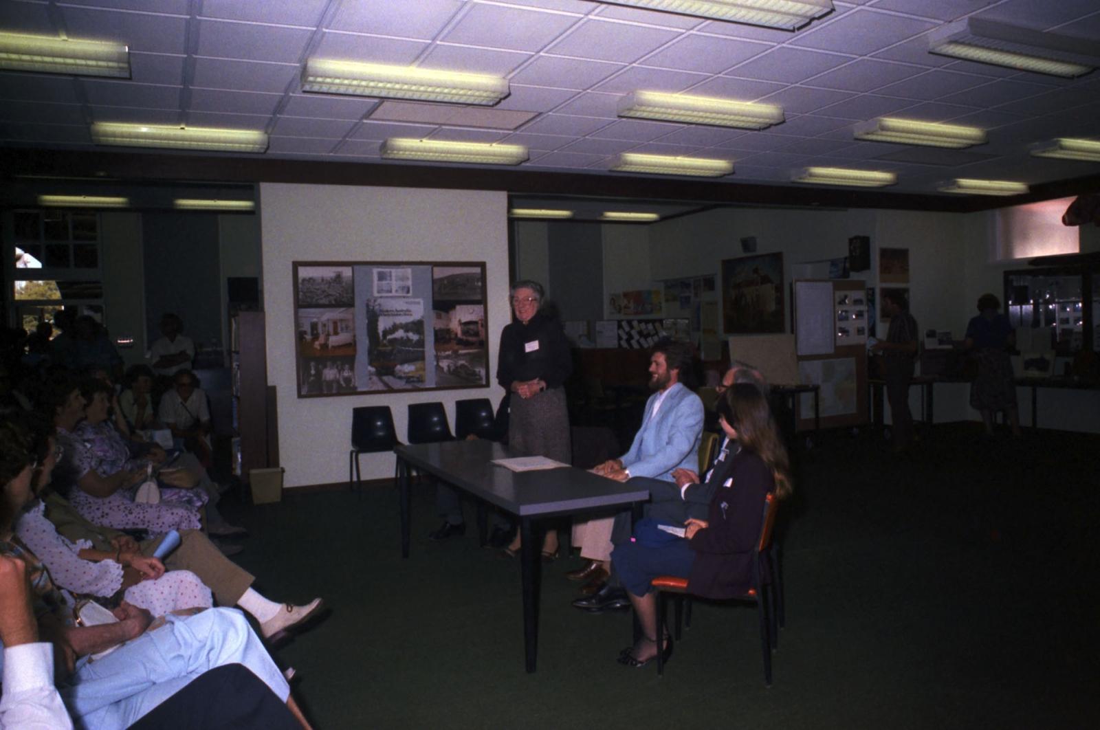 Betty Dawe, event host, Charlie Staples, Paula Whitehead