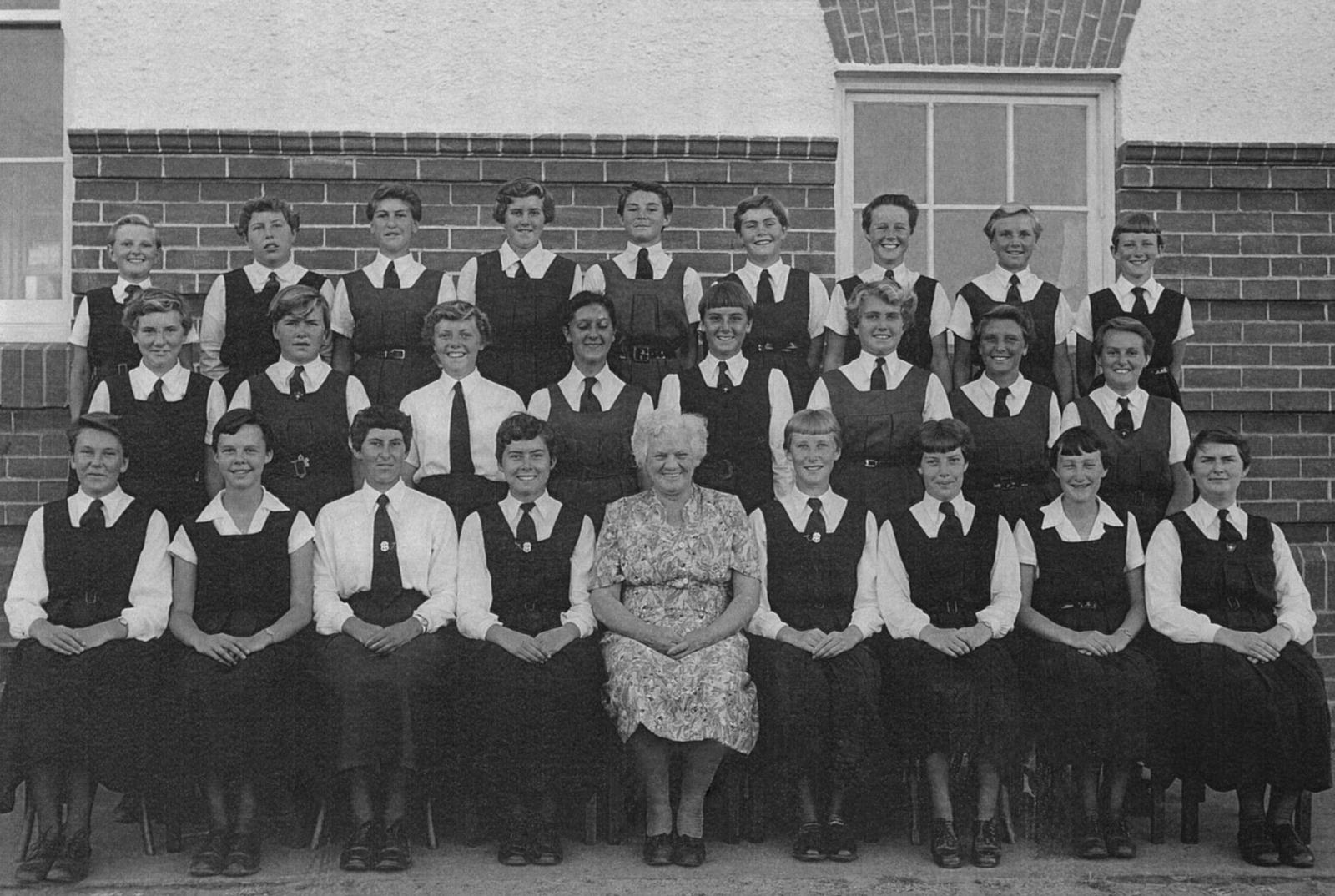 CWA Girls Hostel Boarders 1955 