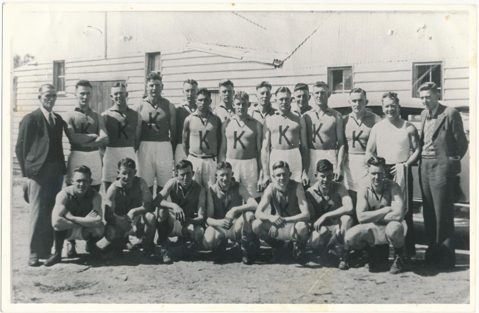 Katanning Football Carnival Team and Officials