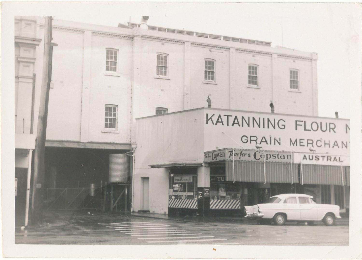 View of Katanning Flour Mill from Austral Terrace, Katanning