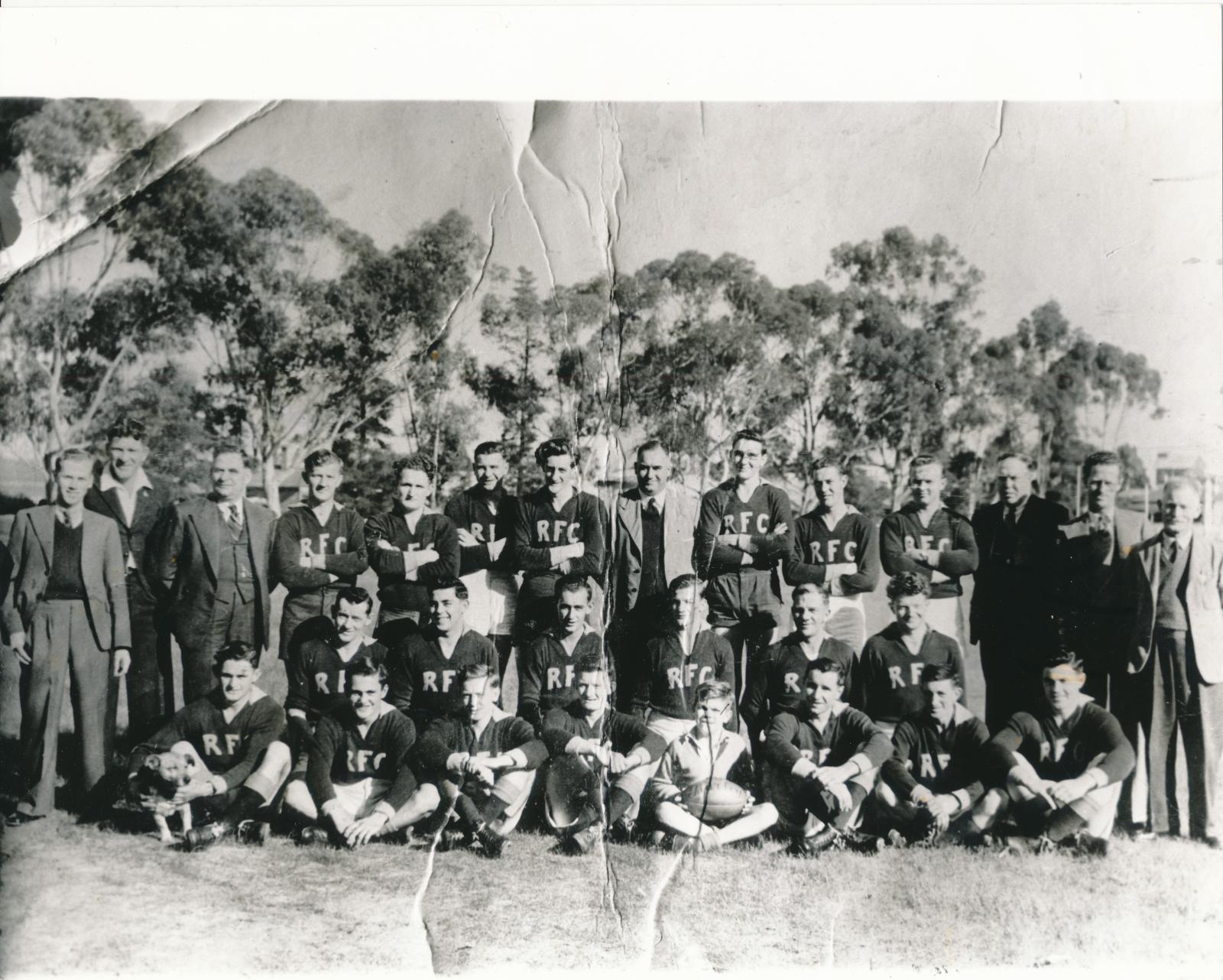 Rovers Football Team Players and Officials