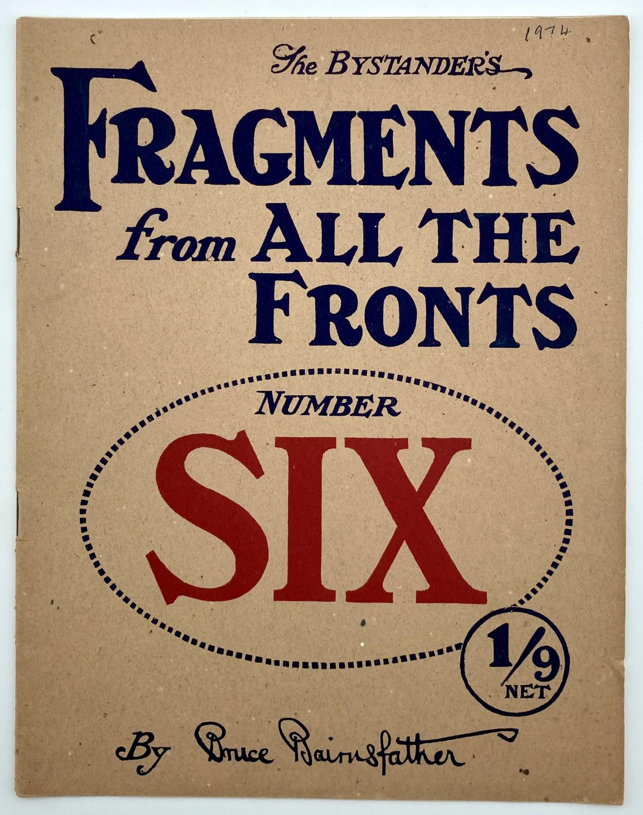 'Fragments from France' Volume 6 by Bruce Bairnsfather