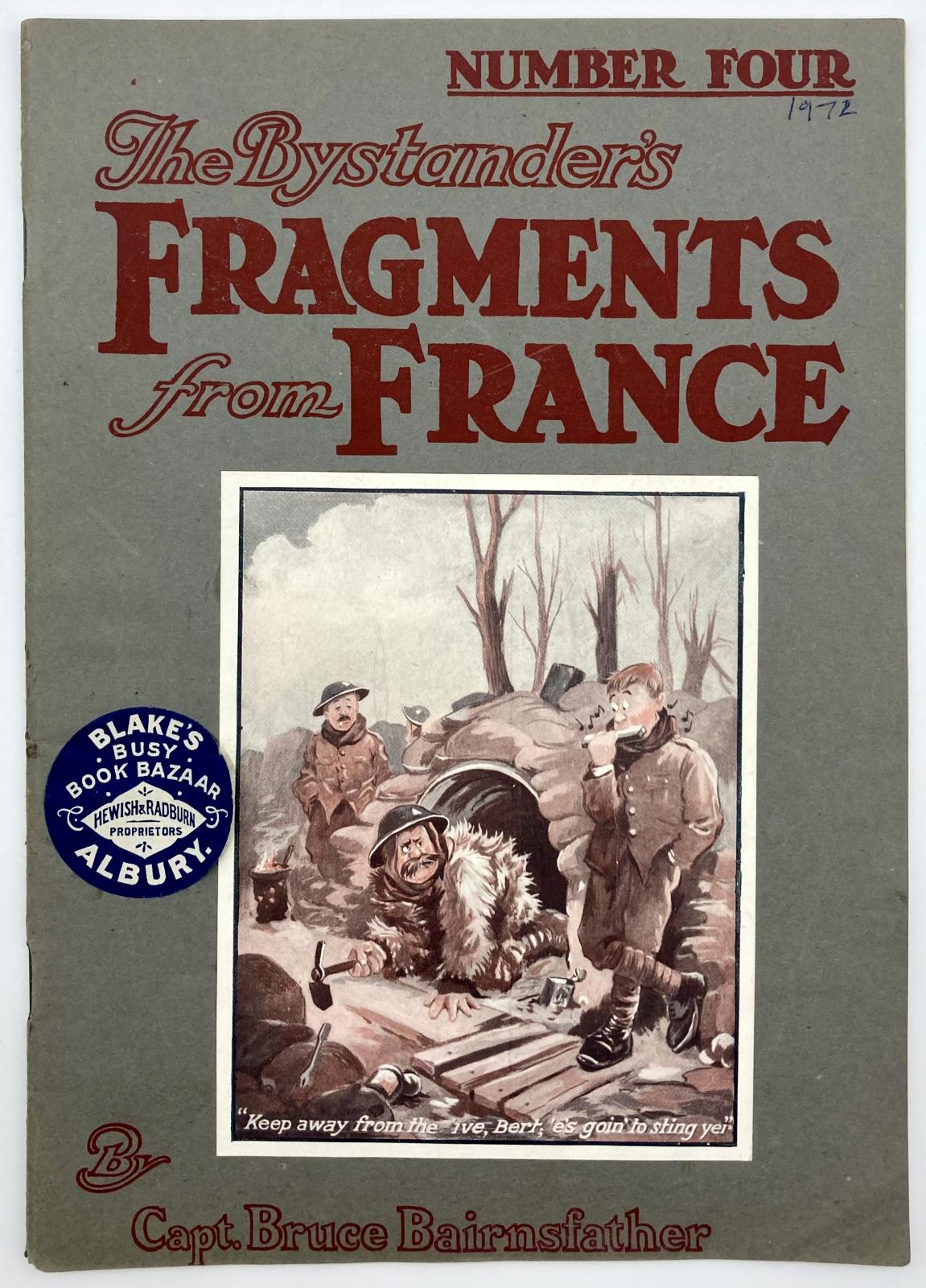 'Fragments from France' Volume 4 by Bruce Bairnsfather