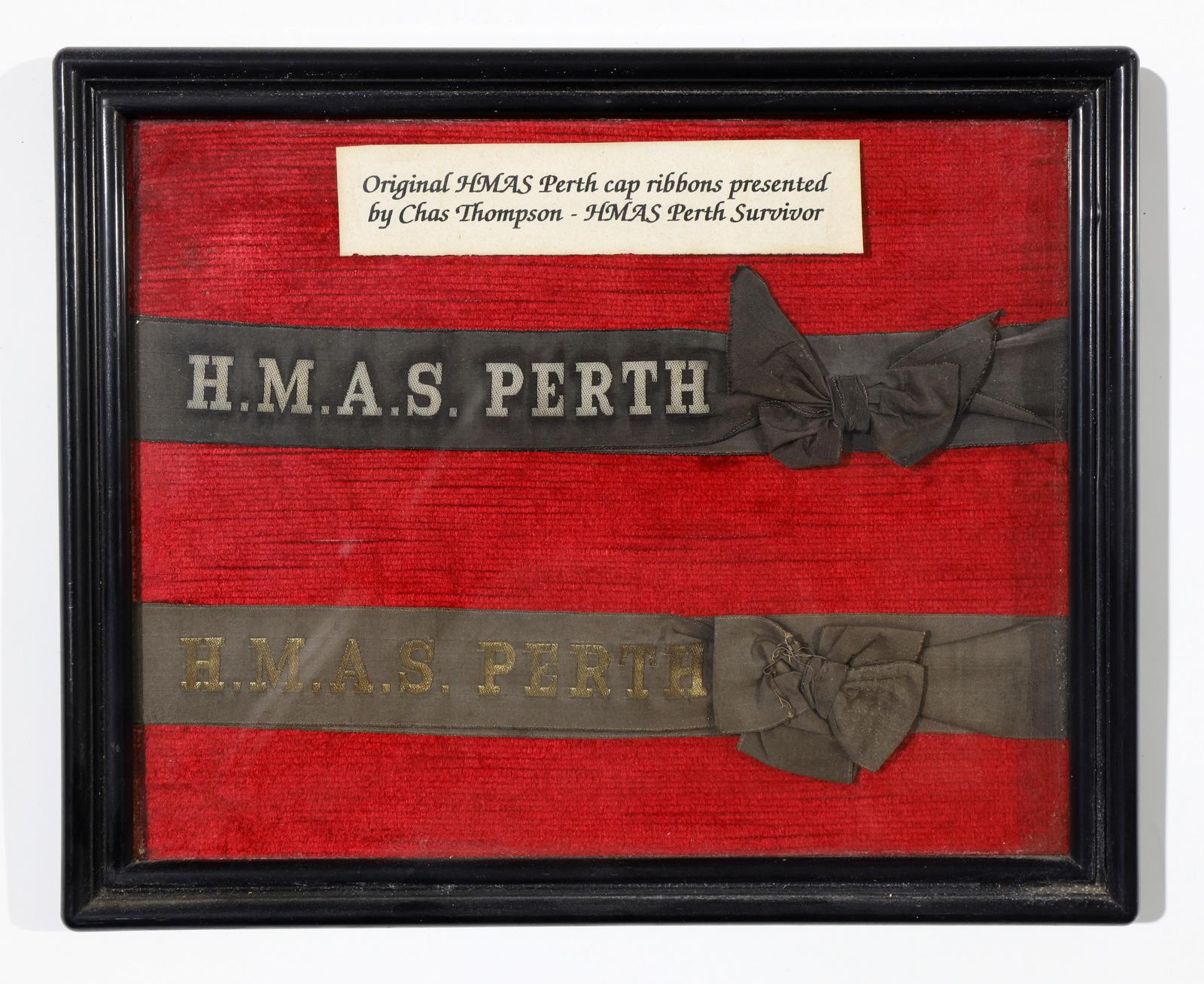 HMAS Perth (I) tally bands