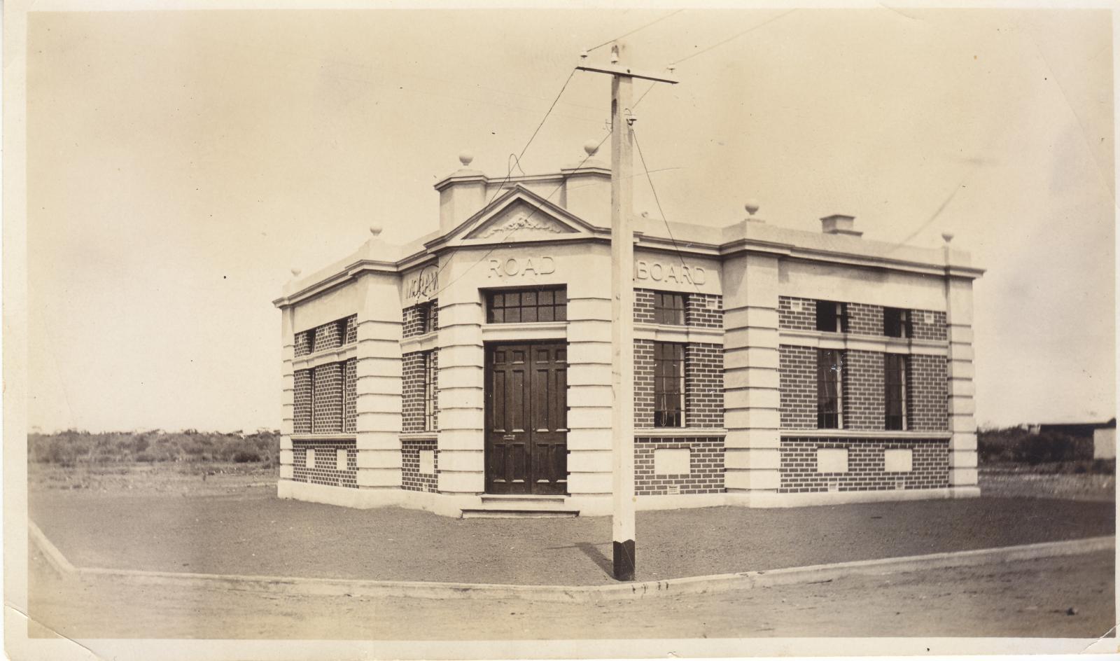 Morawa Road Board Building 1930