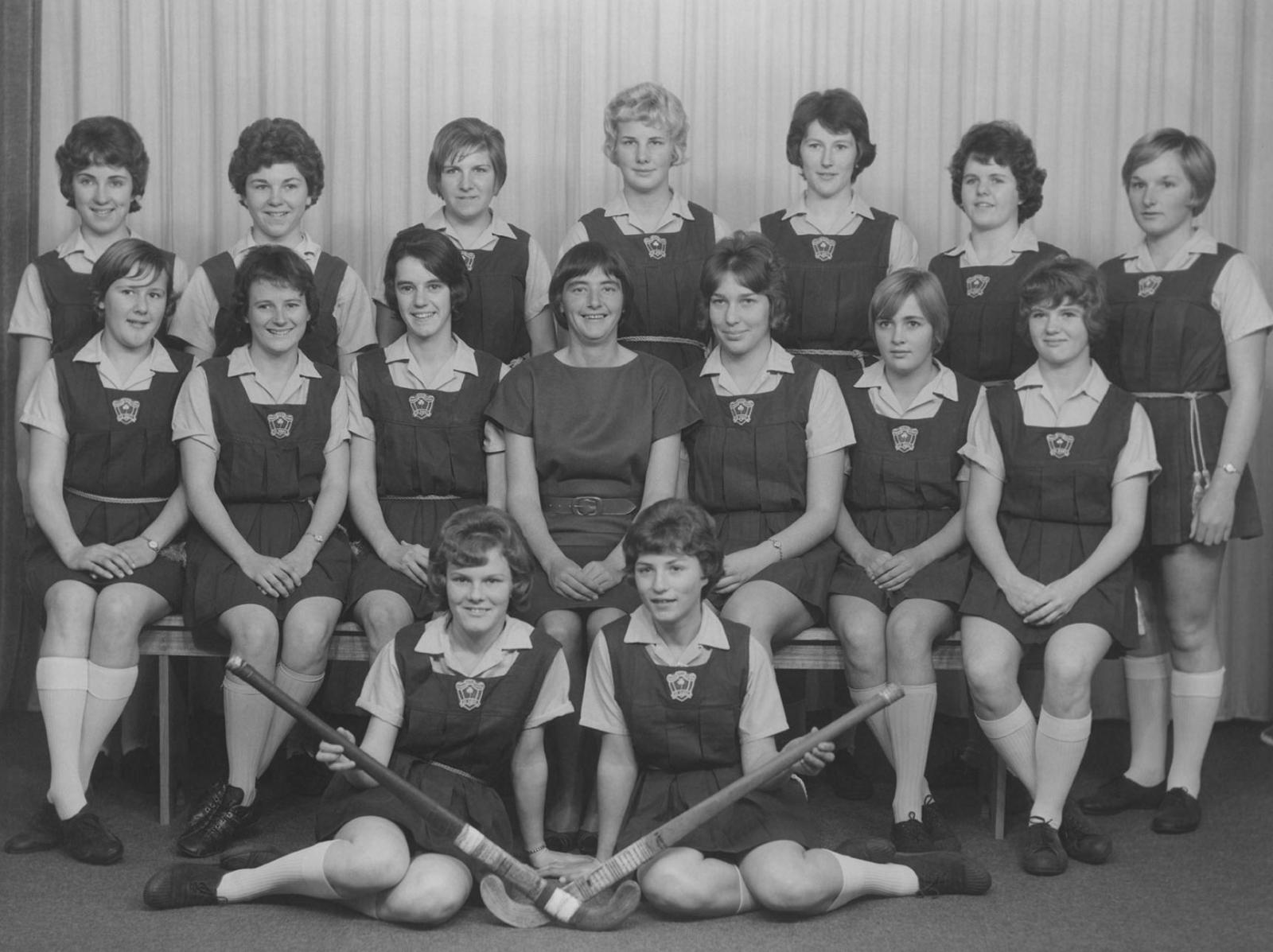 BSHS Girls Hockey Teams 1963