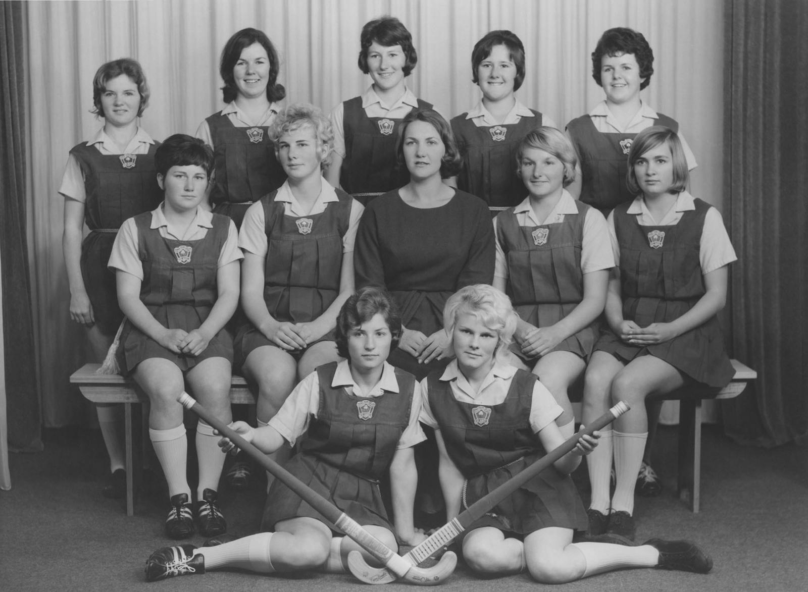 BSHS Girls Hockey Teams 1964