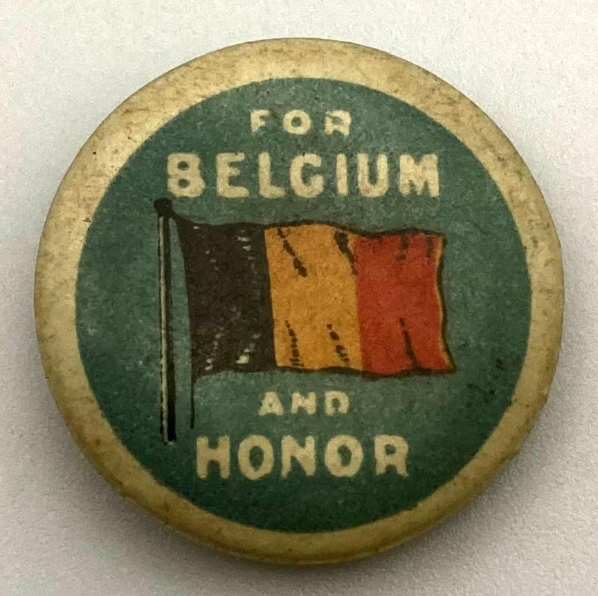 'Belgian Day' fundraising button 1915 - small size 2