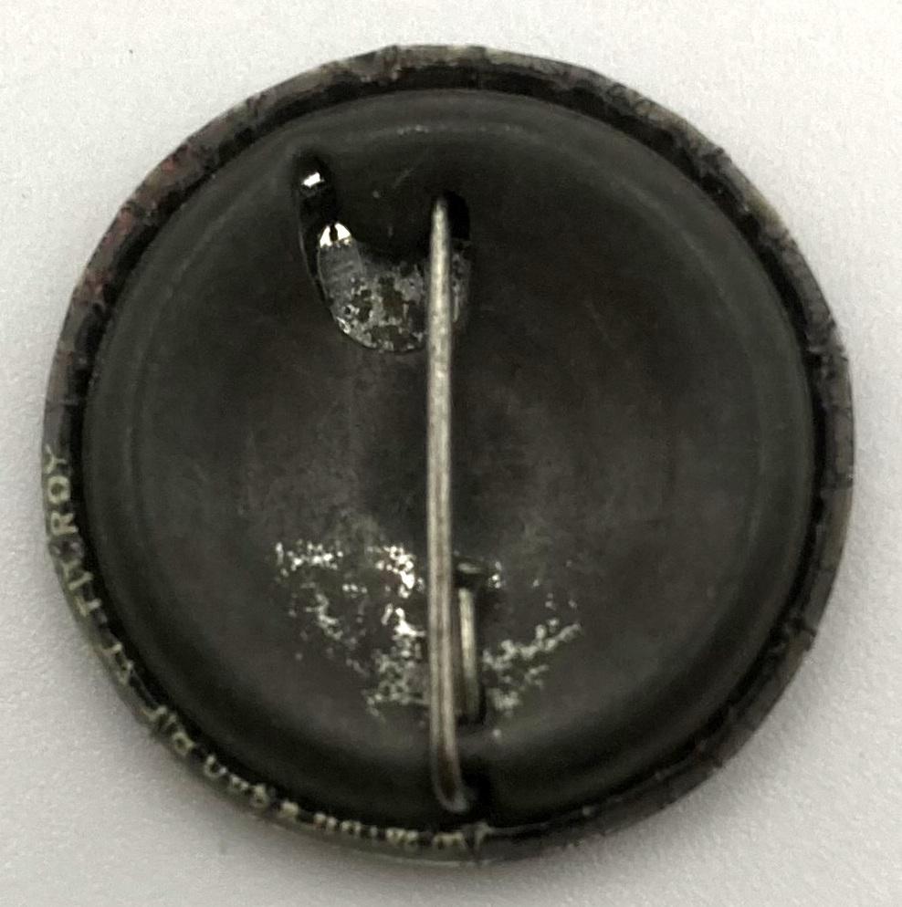 Reverse of 'Hospital Day' fundraising button 1920 - small size