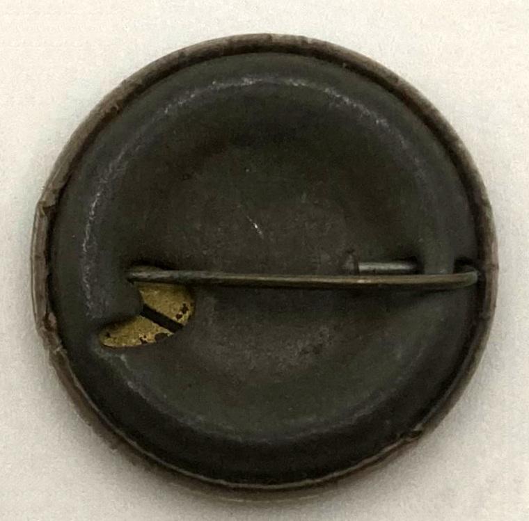 Reverse of 'Wattle Day' fundraising button 1916 - small size