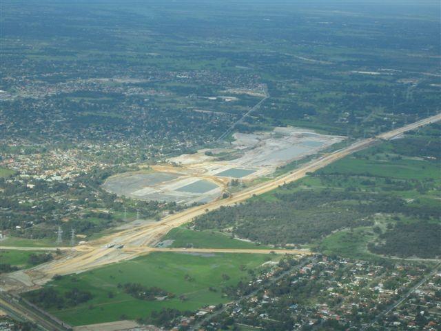 Aerial photograph of Champion Lakes