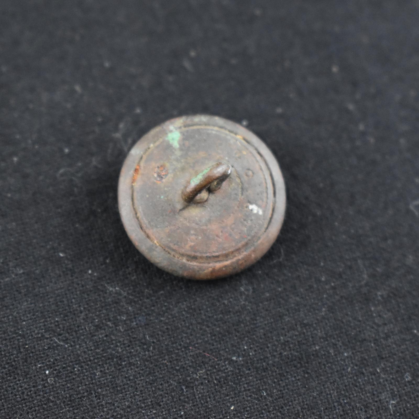 Second World War Australian Military Forces Brass Button - back