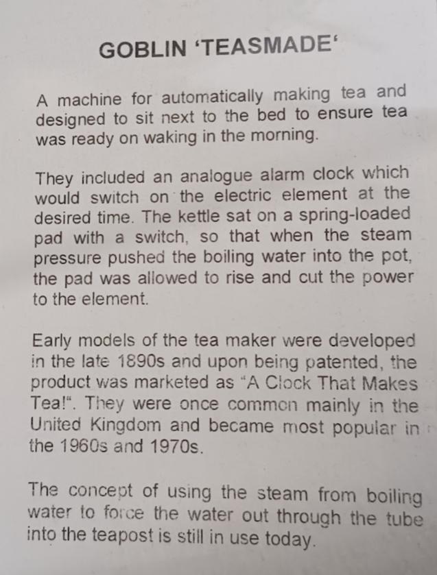 Goblin "Teasmade"
