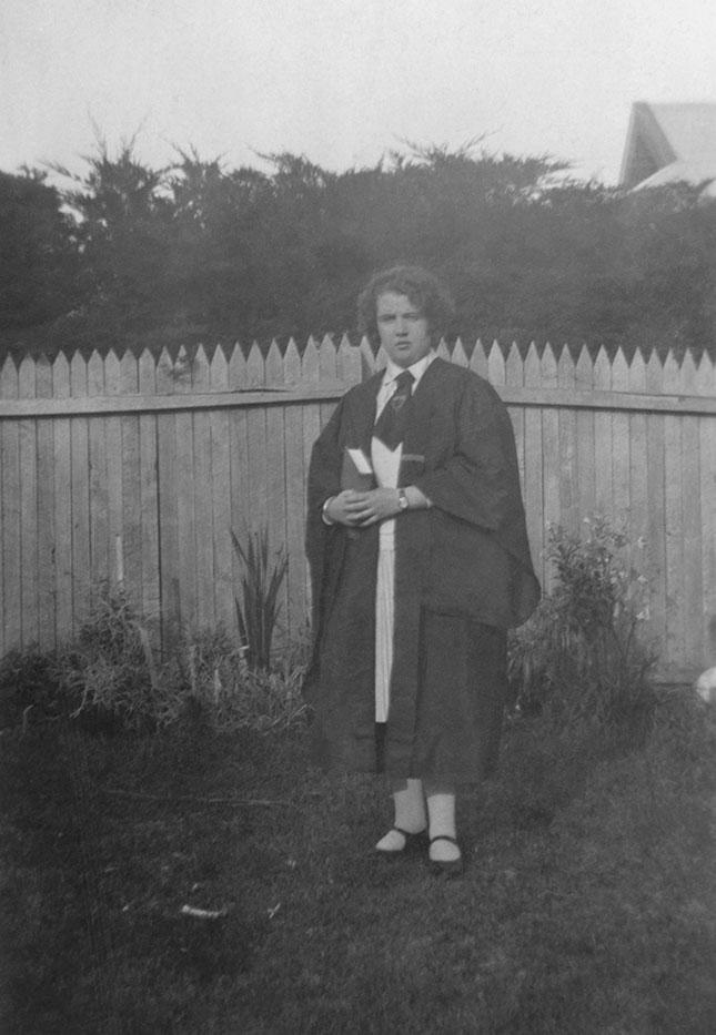 Dorothy Tagney On Graduation