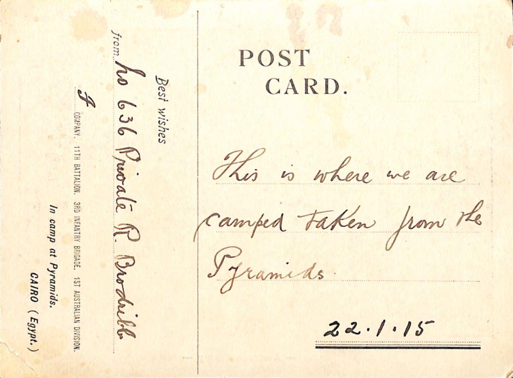 Postcard Reverse