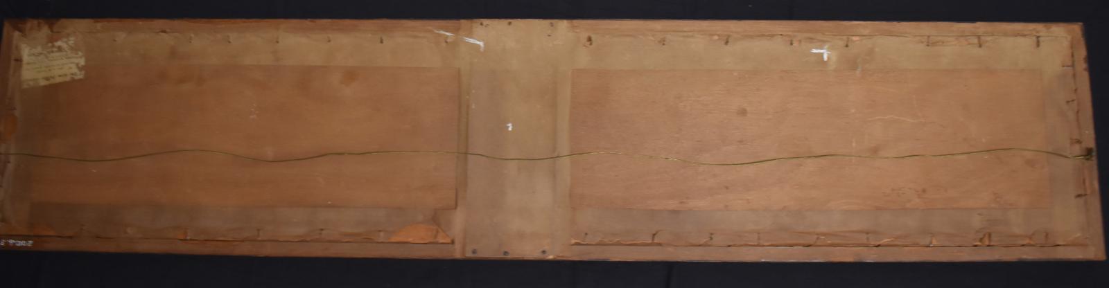 Four French Framed Photographic Postcards - back